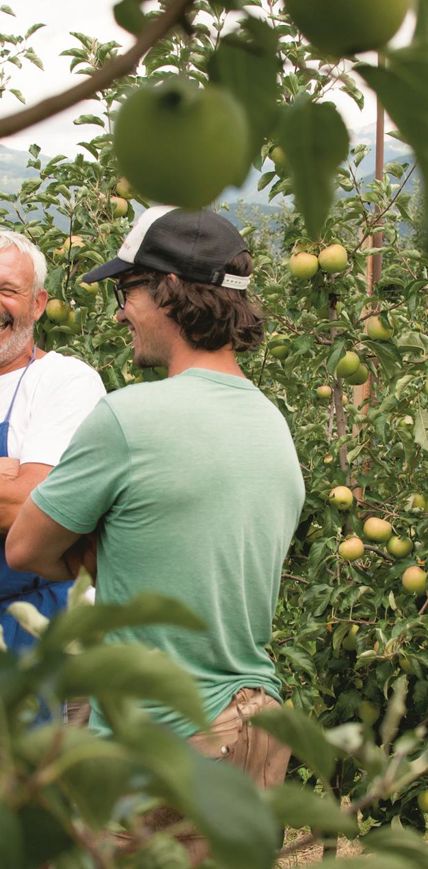 Hartmann Calliari mit Gleichgesinnten