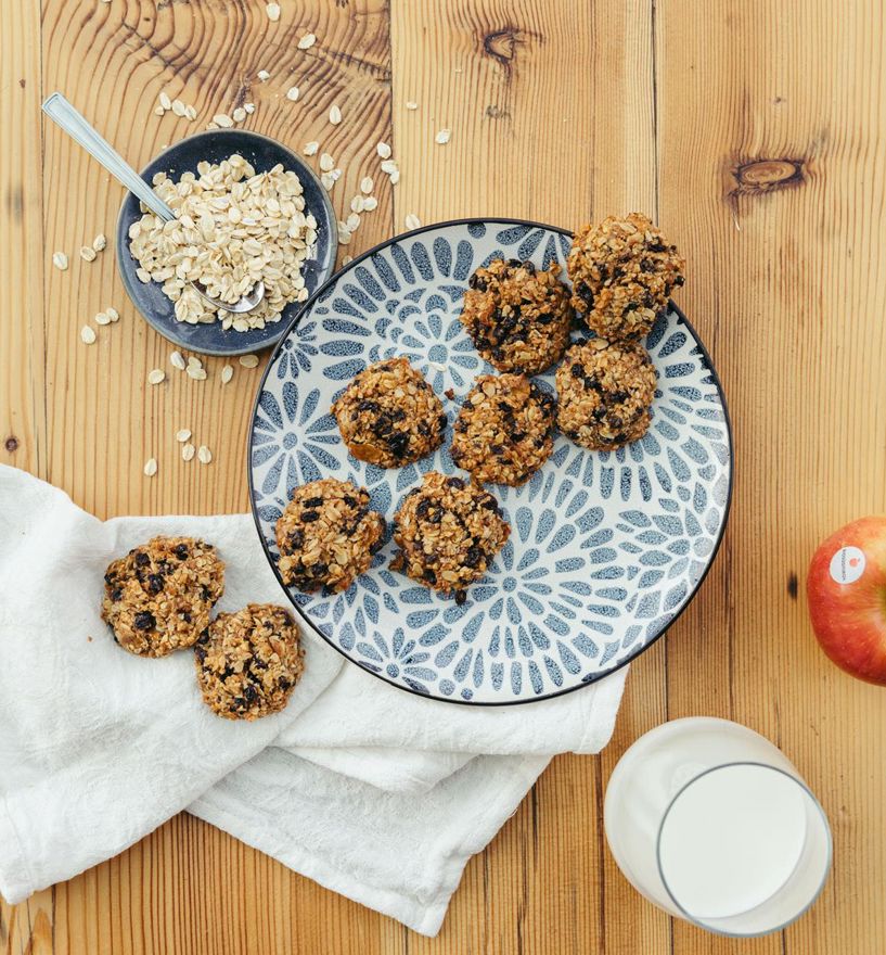 Apfelkekse mit Fuji Äpfeln