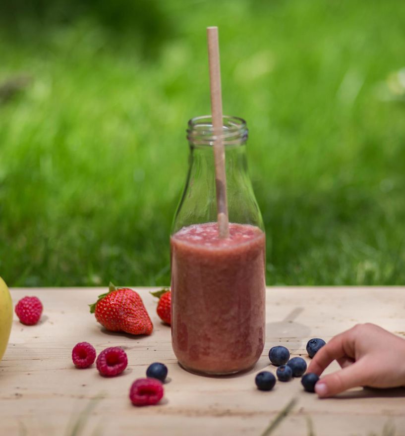 Apfel-Beerenmix mit GoldRush-Äpfeln