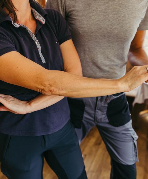 Michaela und Marius beim Tanzen