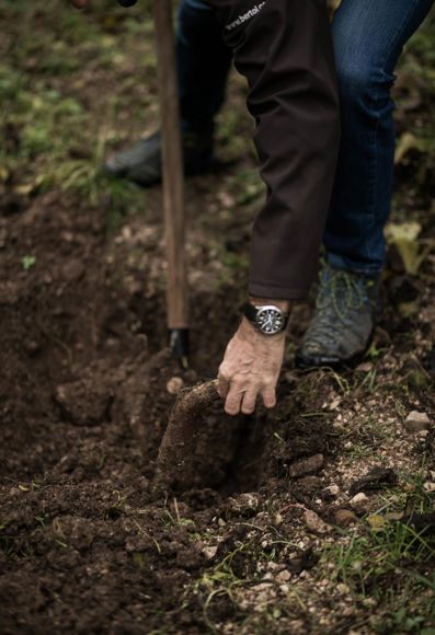 Hansjörg Stürz al lavoro