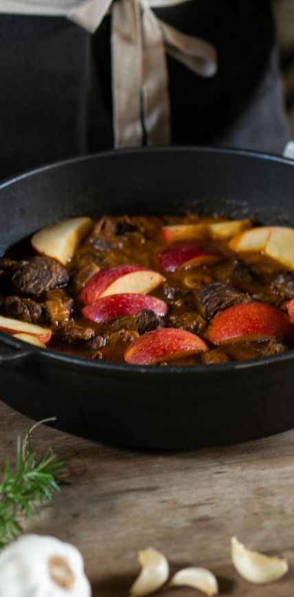 Ossibuchi vom Apfel mit Natyra Äpfeln