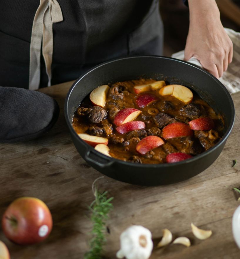 Ossibuchi vom Apfel mit Natyra Äpfeln