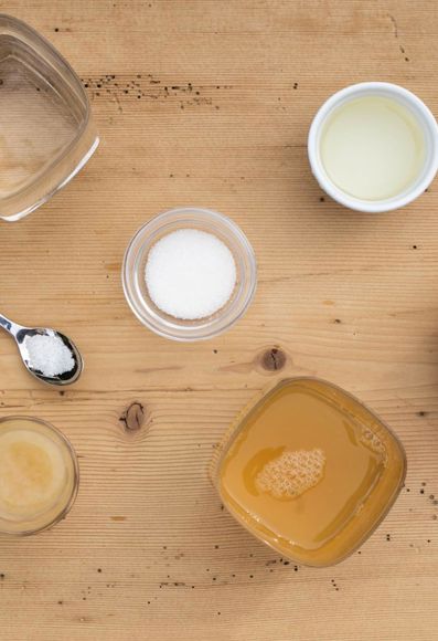 Die Zutaten für das Apfelsorbet