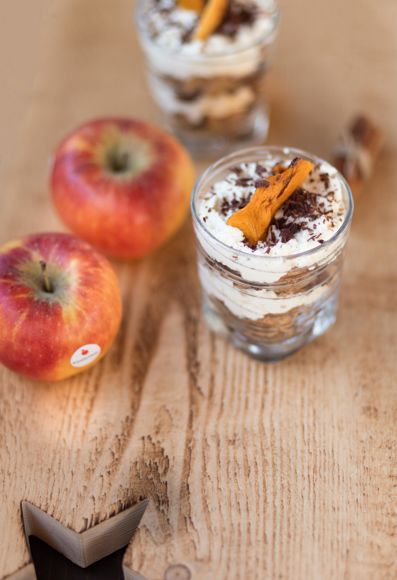 Bratapfel-Tiramisù mit Topaz Äpfeln