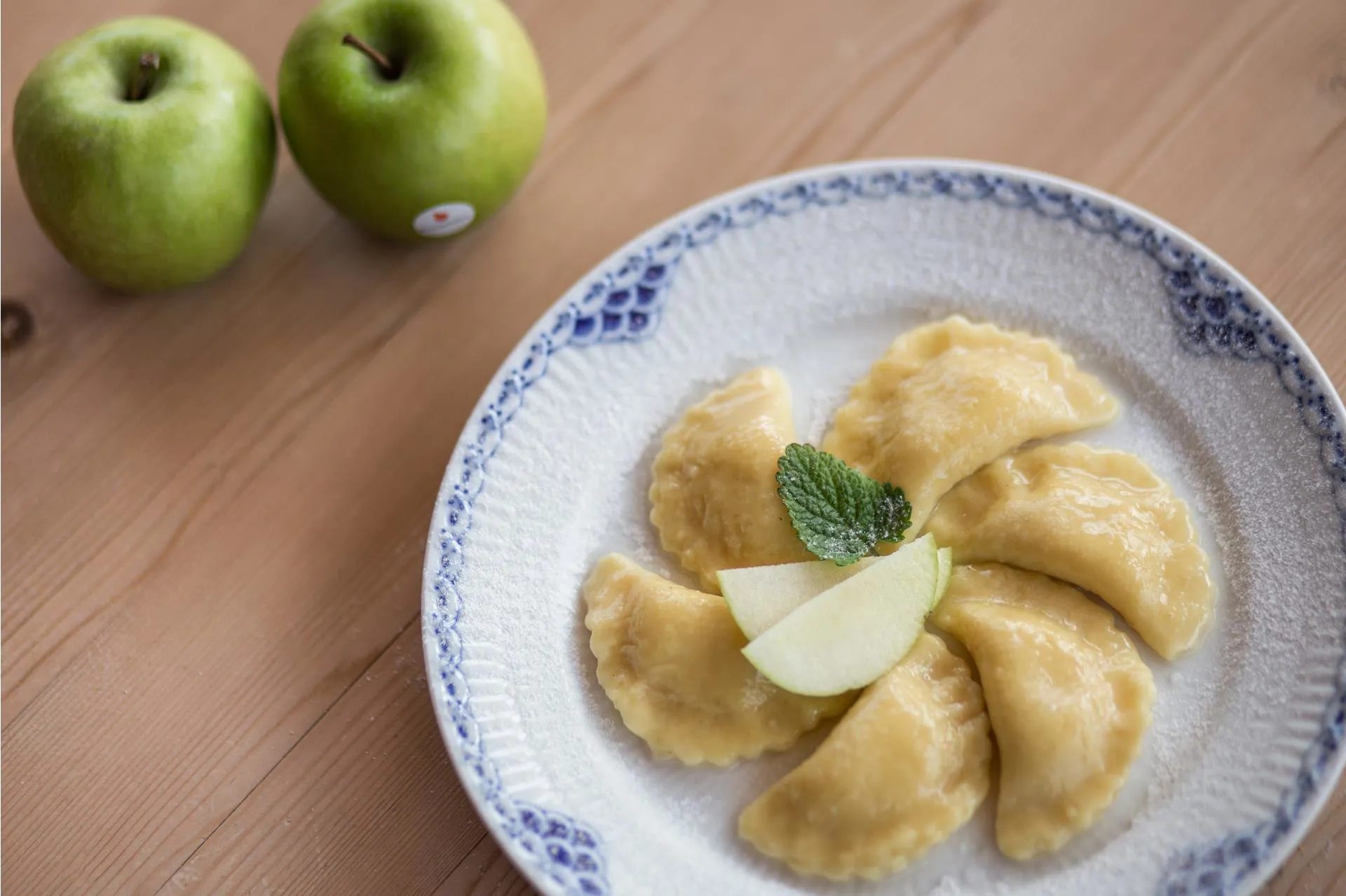 Organic Farmer Margaret Serves: Apple Ravioli.
