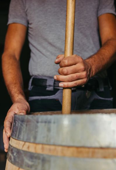 Marius bei der Arbeit