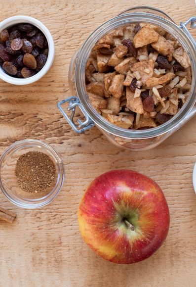 Die Zutaten für das Bratapfel-Tiramisù