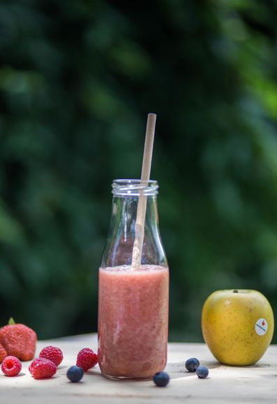 Apfel-Beerenmix mit GoldRush-Äpfeln